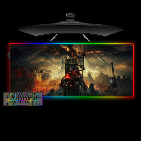 Shadow of the Erdtree Design XXL Size RGB Lights Gamer Mouse Pad