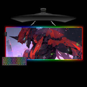 Evangelion Unit 01 Design XXL Size RGB Lit Gaming Mouse Pad