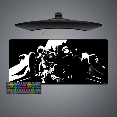 Fallout Power Armor Design XXL Size Gaming Mouse Pad