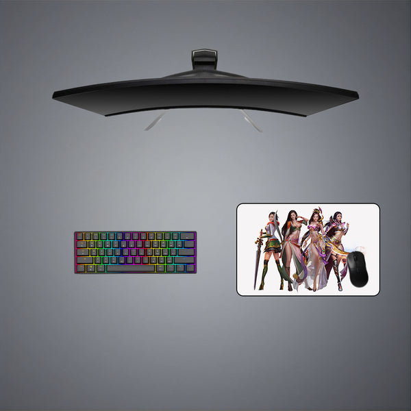 Fantasy Girls Design Medium Size Gaming Mouse Pad