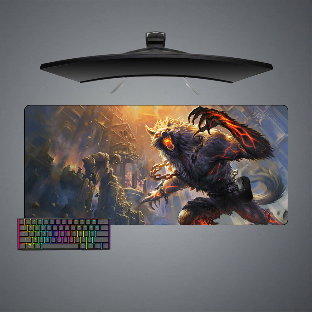 Fenrir Design XXL Size Gamer Mouse Pad