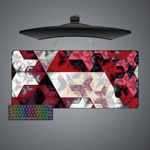 Fibonacci Red Design XL Size Gamer Mouse Pad