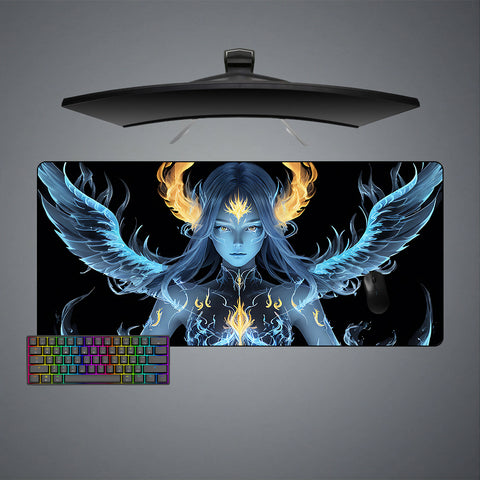 Fiery Angel Design Large Size Gaming Mousepad
