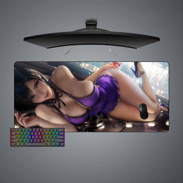 Sexy Tifa Design XXL Size Gamer Mouse Pad