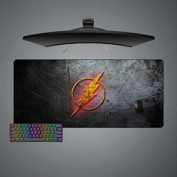 Flash Logo Design XXL Size Gaming Mouse Pad
