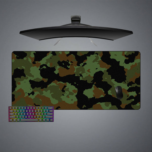 Forest Camouflage Design XXL Size Gaming Mouse Pad