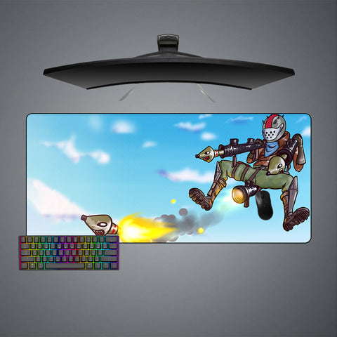 Fortnite Rockets Design XXL Size Gaming Mouse Pad