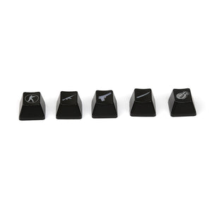 5 Piece FPS Weapon Select Gaming Keycaps for Mechanical Keyboards