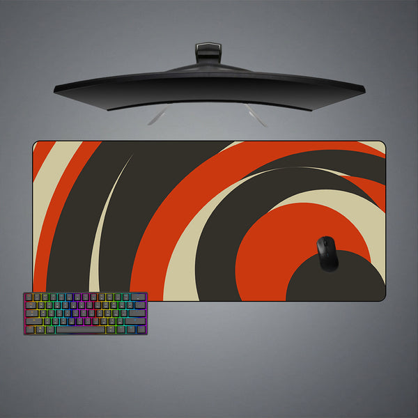 Circles Design XXL Size Gaming Mouse Pad