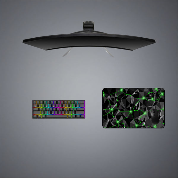 Geometry Network Design Medium Size Gaming Mouse Pad