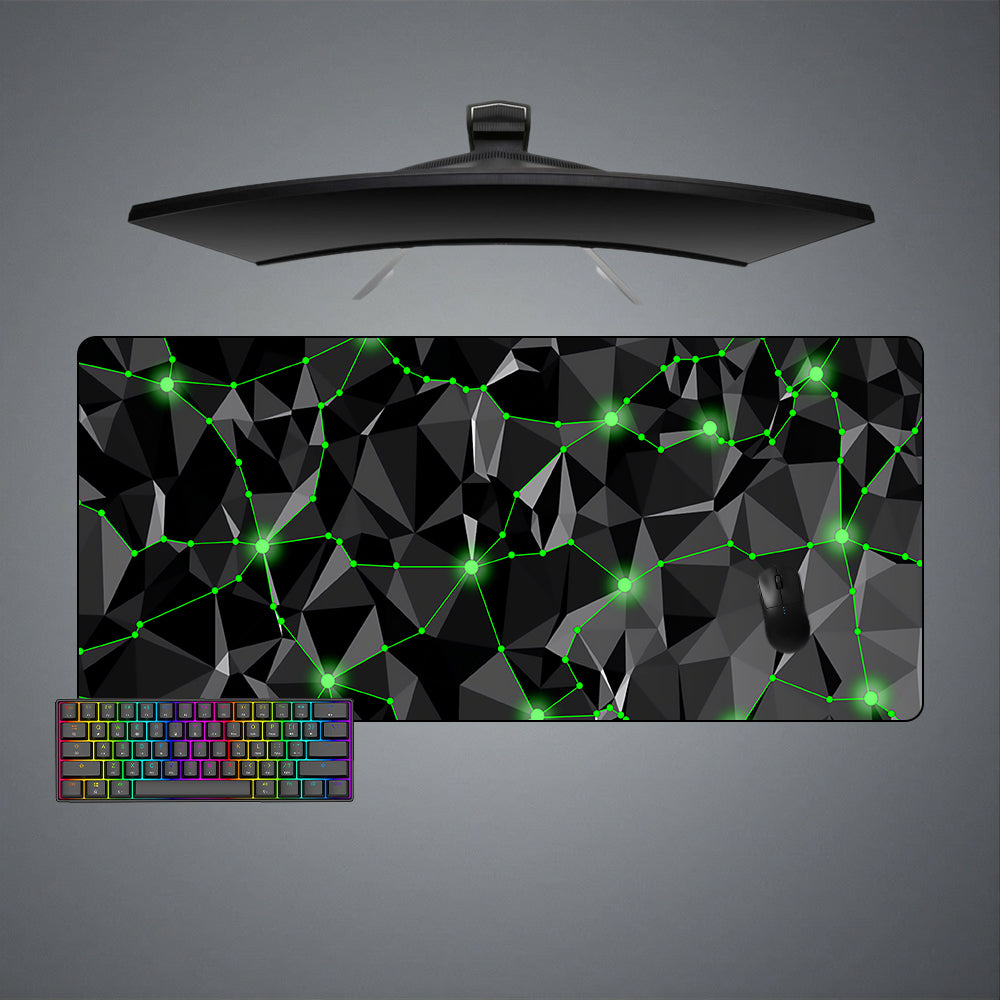 Geometry Network Design XXL Size Gaming Mouse Pad
