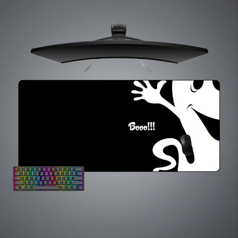 Ghost Boo Design Large Size Gamer Mouse Pad
