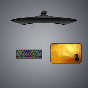 Golden Surface Design Medium Size Gaming Mouse Pad