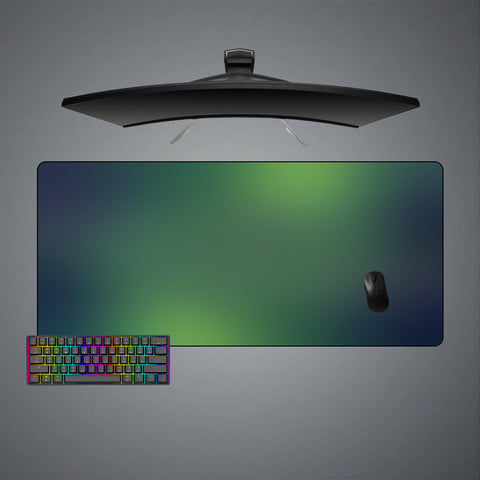 XXL size gamer mousepad with Gradient Green printed design