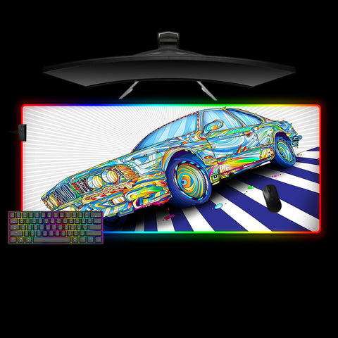 Graffiti Car Design XL Size RGB Mouse Pad