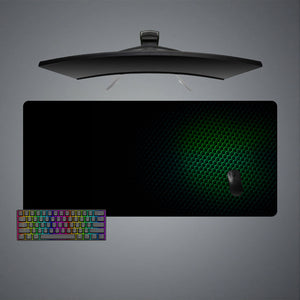 Green Honeycomb Design XXL Size Gamer Mousepad