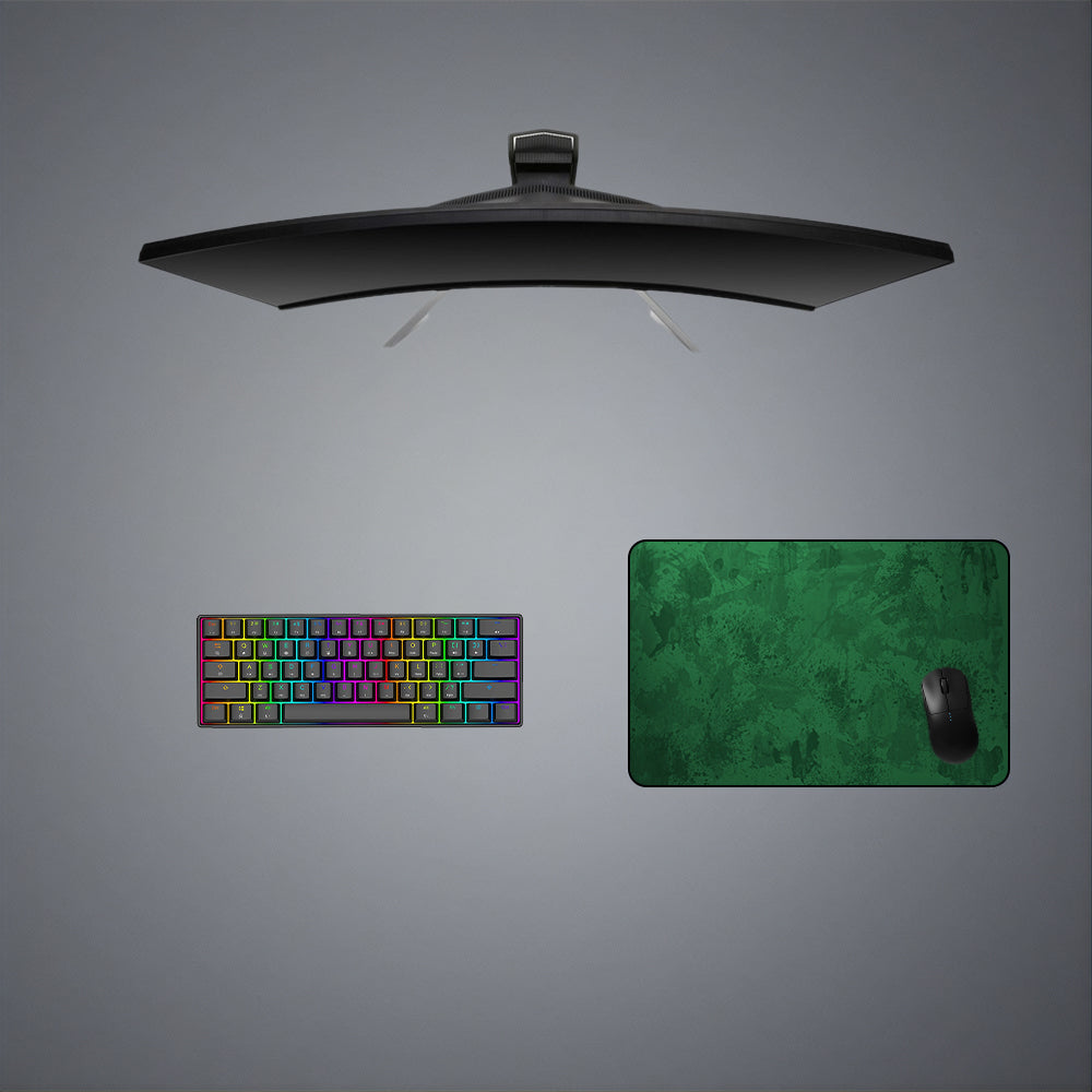 Green Paint Texture Design Medium Size Gaming Mouse Pad