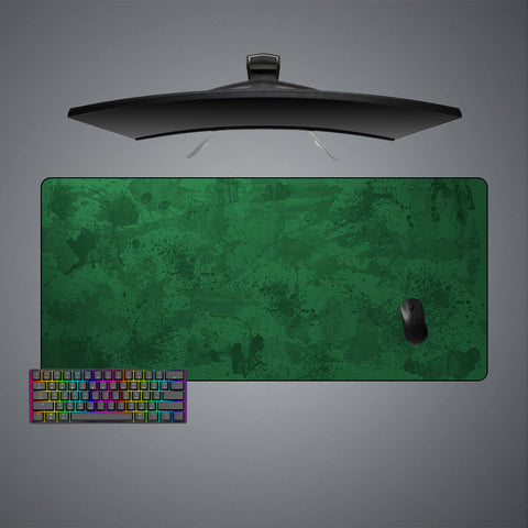 Green Paint Texture Design XL Size Gaming Mouse Pad