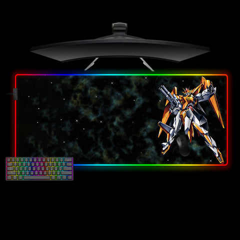 Gundam Kyrios Design XXL Size RGB Lit Gaming Mouse Pad