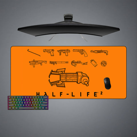 Half-Life 2 Weapon Arsenal Design XXL Size Gamer Mouse Pad