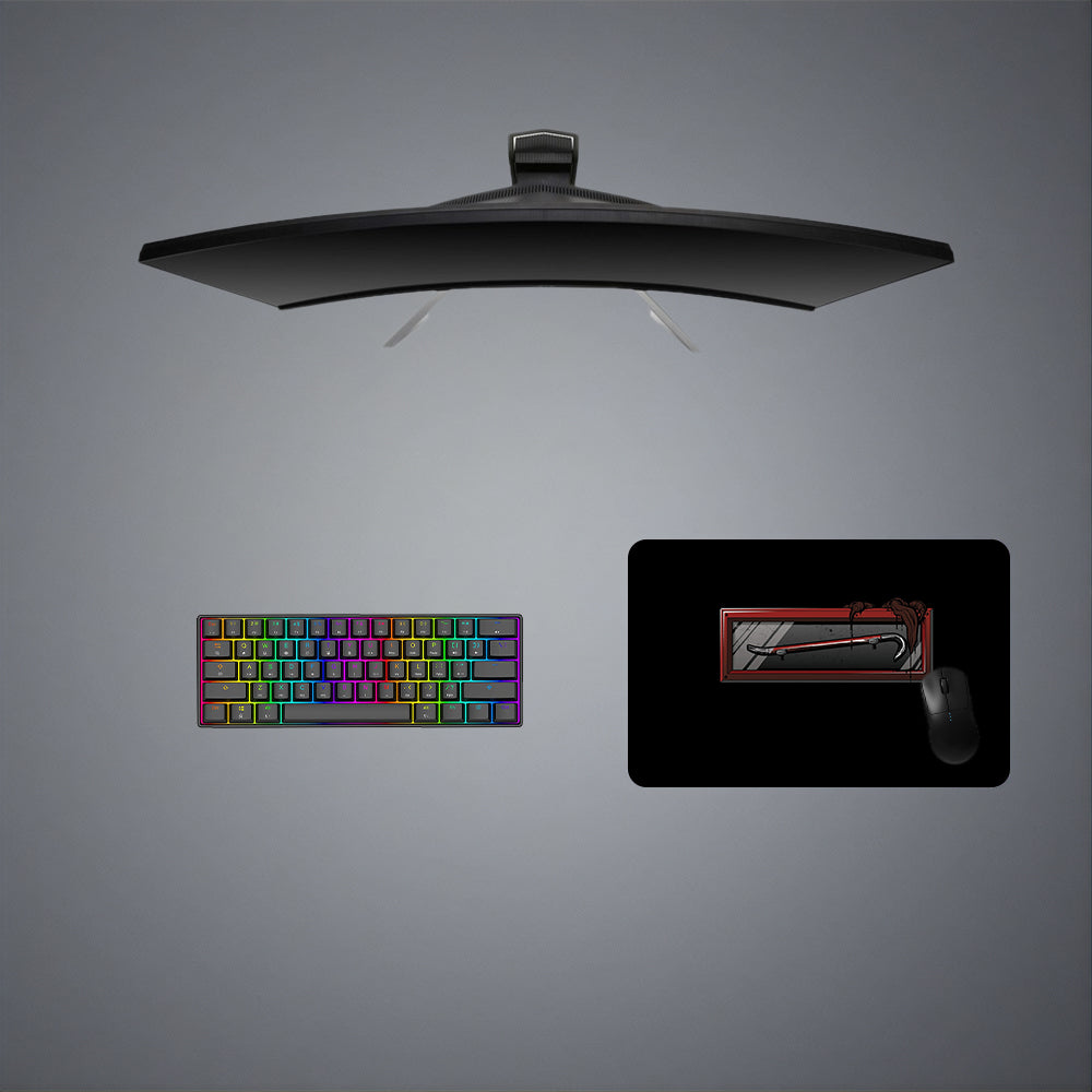 Half-Life Crowbar Design Medium Size Gaming Mouse Pad