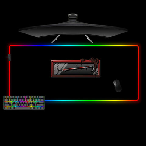 Half-Life Crowbar Design XXL Size RGB Lights Gaming Mouse Pad