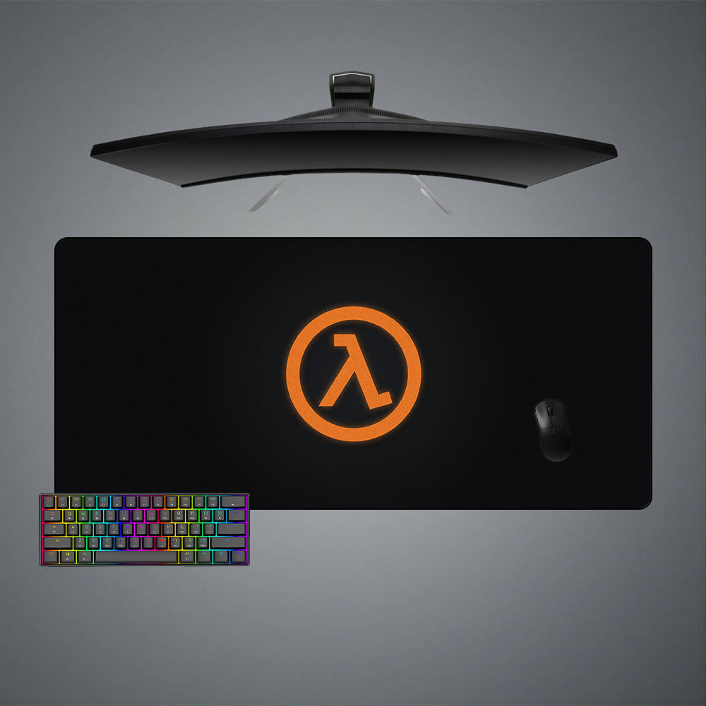 Half-Life Lambda Design XXL Size Gaming Mousepad