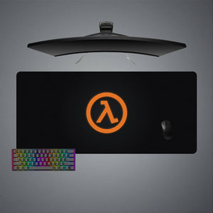Half-Life Lambda Design XXL Size Gaming Mousepad
