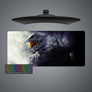Halo Fade Design Large Size Gamer Mouse Pad, Computer Desk Mat
