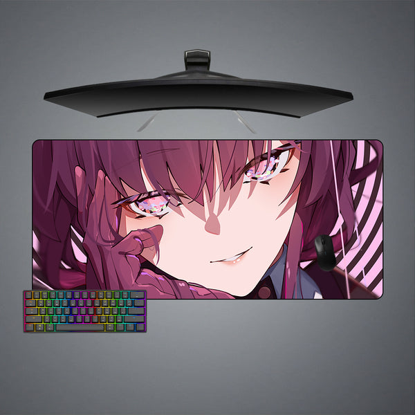 Honai Star Rail Kafka Closeup Design XL Size Gaming Mouse Pad, Computer Desk Mat