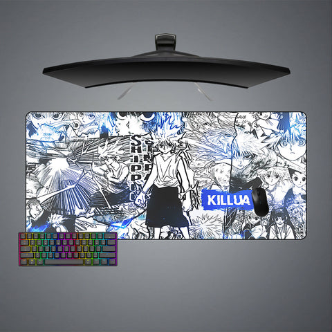 Killua Drawing Design XXL Size Gamer Mousepad