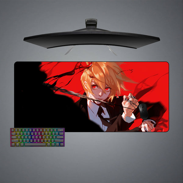 Kurapika Black & Red Design XL Size Gaming Mousepad