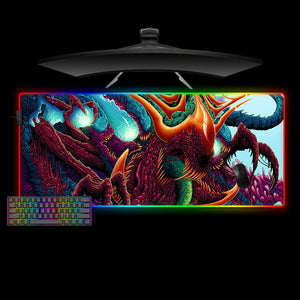 Hyperbeast Magic Design Large Size RGB Lighting Gamer Mouse Pad, Computer Desk Mat