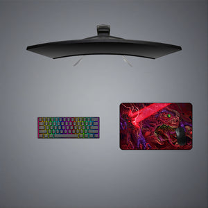 Hyperbeast Sword Design Medium Size Gaming Mousepad, Computer Desk Mat