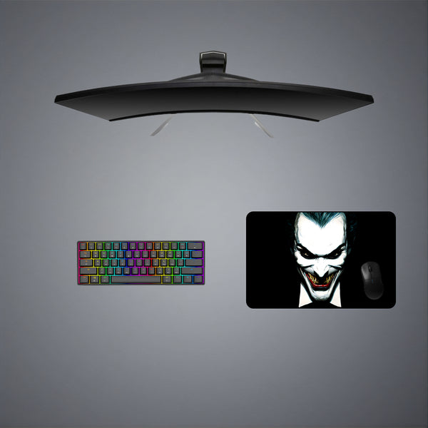Joker Face Design Medium Size Gamer Mouse Pad