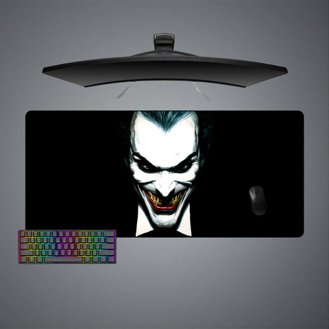 Joker Face Design XXL Size Gamer Mouse Pad