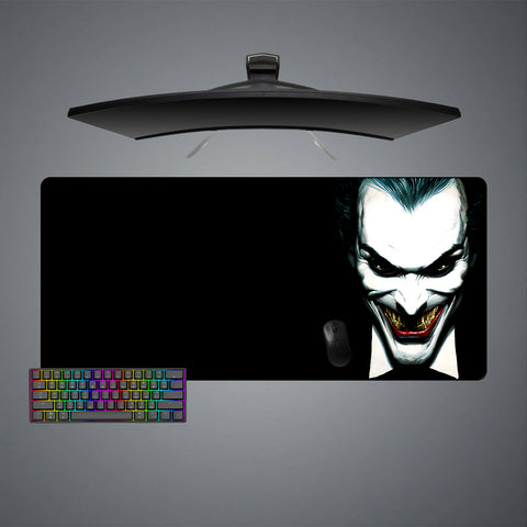 Joker Face Right Design XXL Size Gaming Mouse Pad