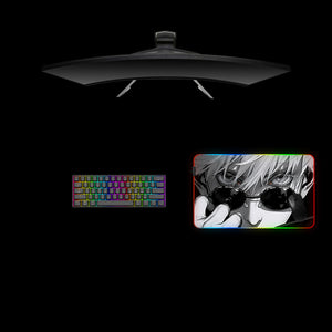 Satoru Closeup Design Medium Size RGB Lit Gaming Mouse Pad