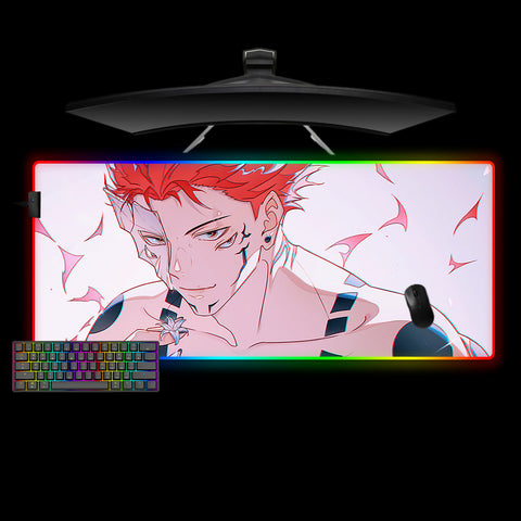 Sukuna Design XXL Size RGB Light Gamer Mouse Pad