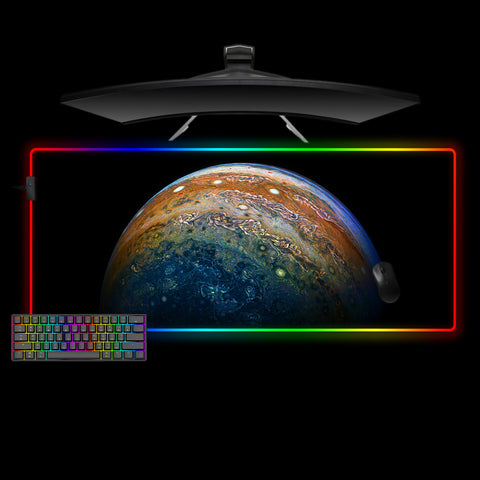 Jupiter Design XL Size RGB Backlit Gamer Mouse Pad