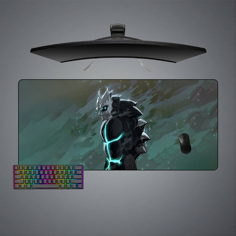 XL size gamer mousepad with Kaiju No 8 Kafka printed design