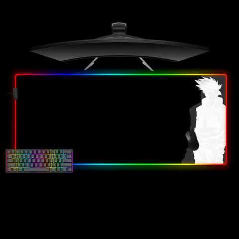 Kakashi Silhouette Design XL Size RGB Mousepad