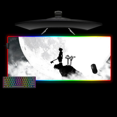 Sora Silhouette Design XXL Size RGB Lighting Gamer Mouse Pad