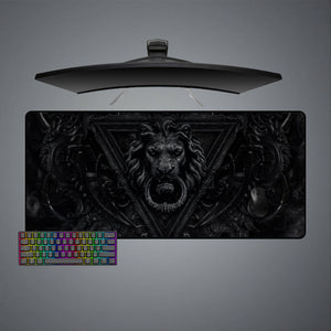 Lion Door Design XL Size Gamer Mouse Pad