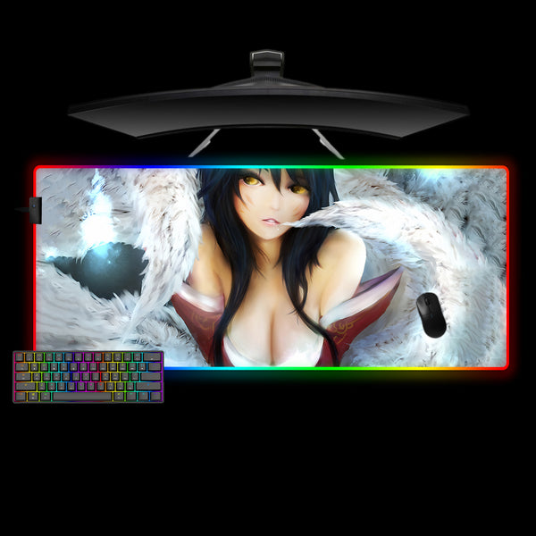 Ahri Design XXL Size RGB Lit Gaming Mouse Pad