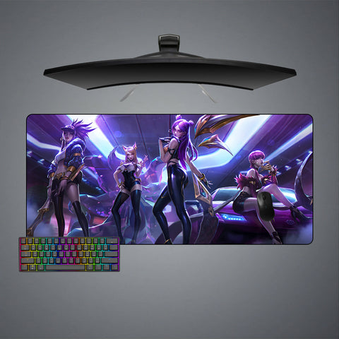 Girl Squad Design XXL Size Gaming Mouse Pad