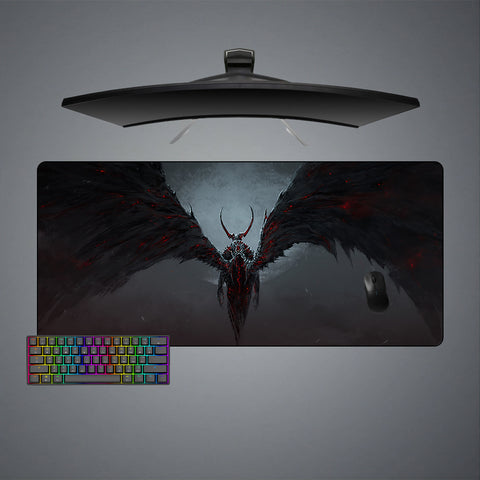 Lucifer Wings Design XXL Size Gaming Mouse Pad