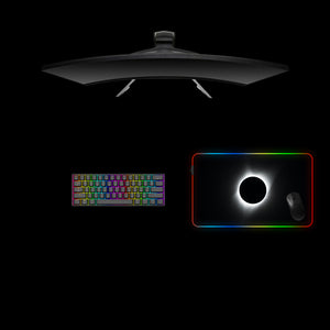 Lunar Eclipse Design M Size RGB Mouse Pad