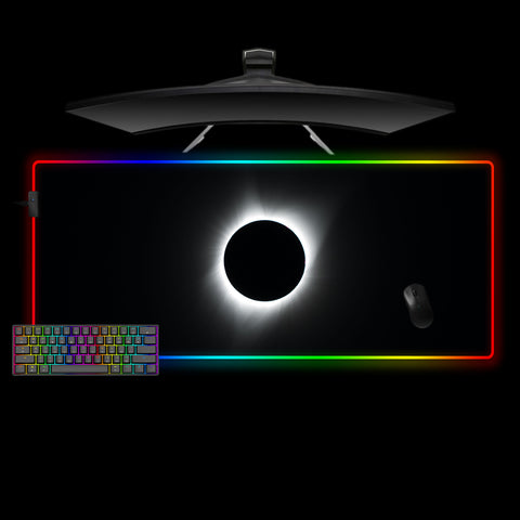 Lunar Eclipse Design XL Size RGB Mouse Pad