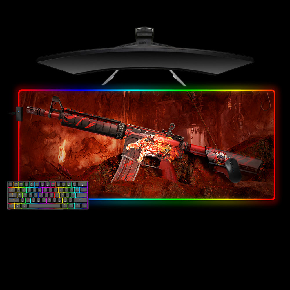 Counter Strike Stickers Design M-XXL Size Gamer Mouse Pad